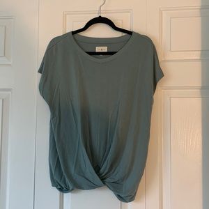 Lou & Grey Sage Green Short Sleeve Tee